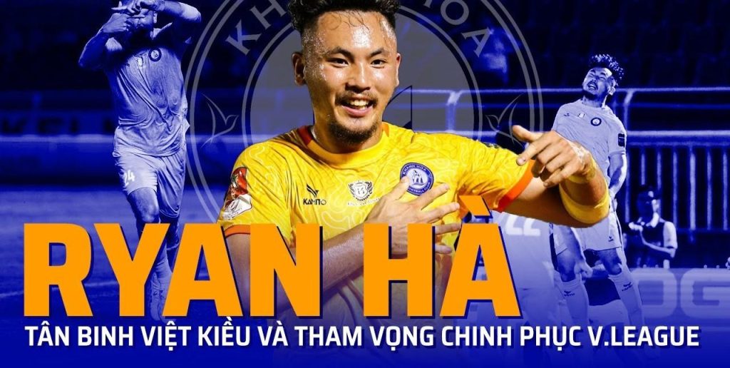 Đội bóng Khánh Hòa ký hợp đồng chính thức với Ryan Hà